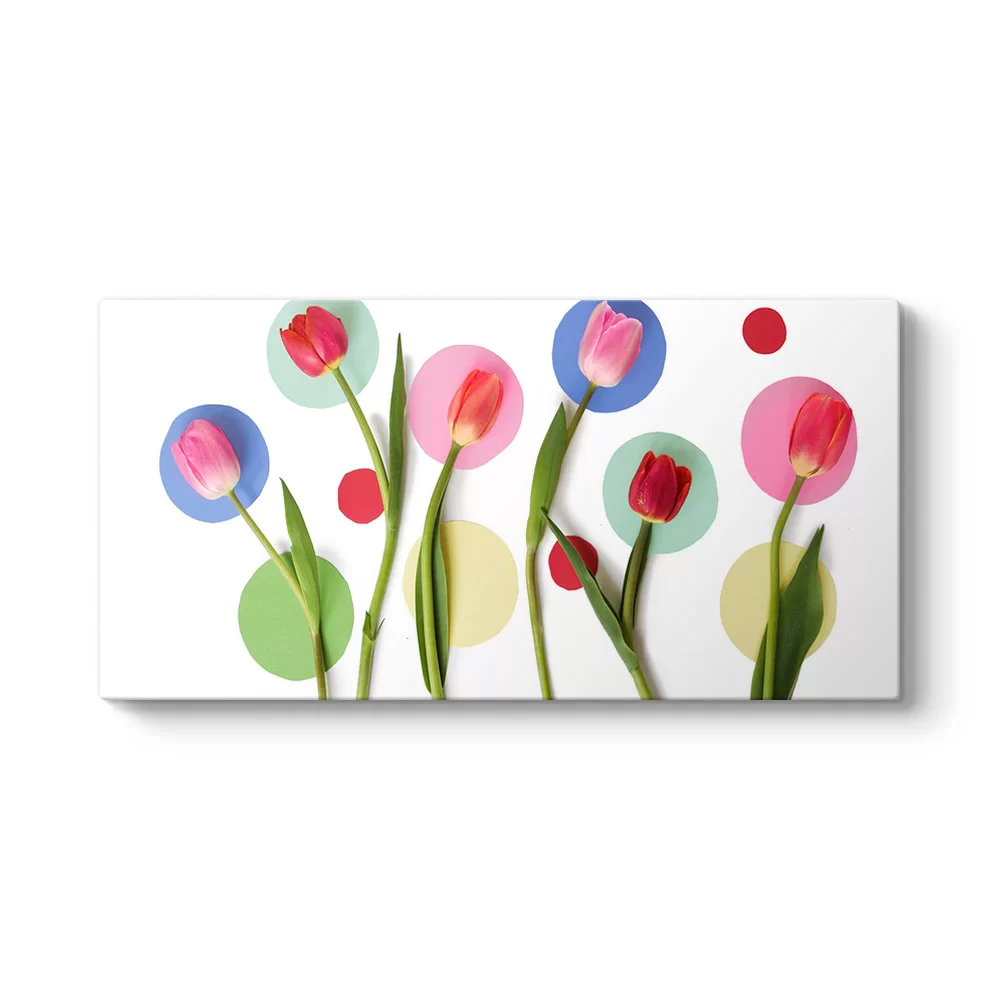 Modern Floral Tablo - Model 5